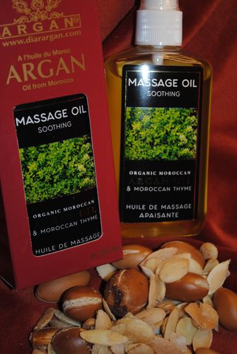 Huile d’Argan , kosmetic, Massage THYM Soothing, anti-rheumatisch  120ml,